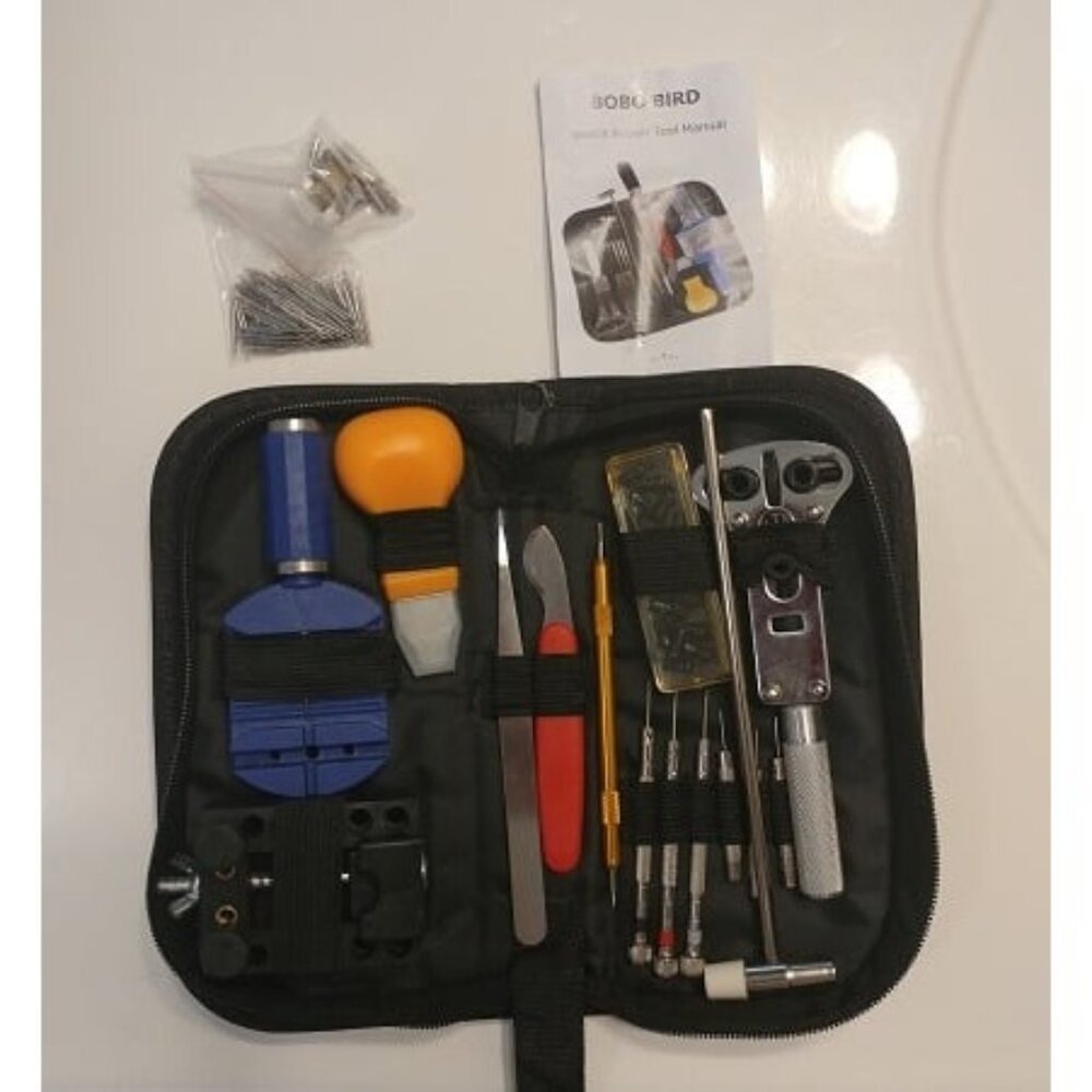 New Watch Repair Tool Kit 147 PCS Professional Spring Bar Watch Band Link